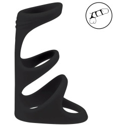 Levelz Anneau pénien 3-Loop Noir